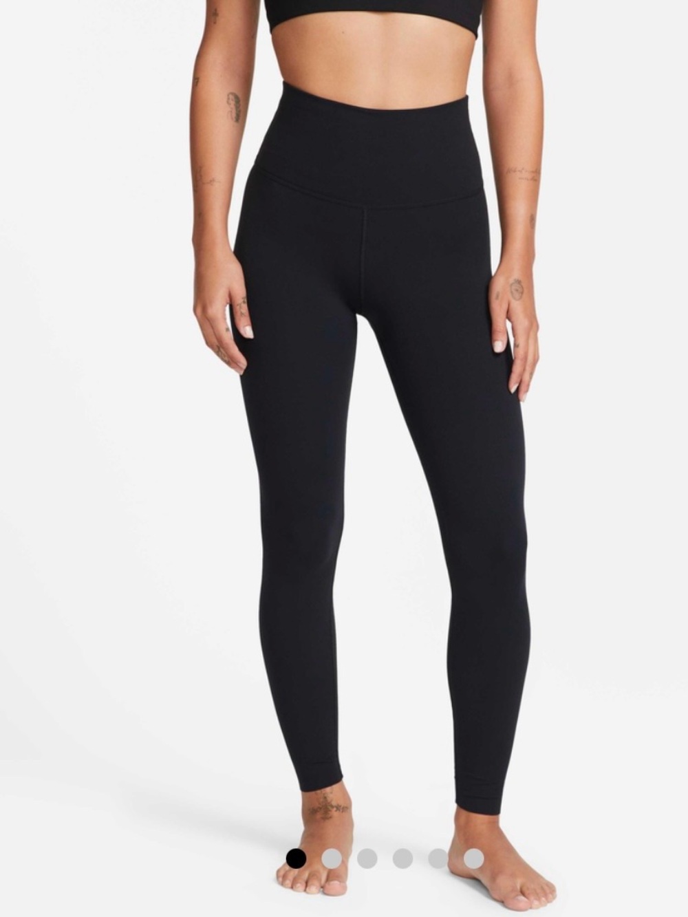 Nike NWOT Yoga Luxe Dri-Fit High Rise 7/8 legging Sz XL black color CJ3901-010